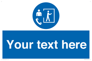 Custom Mandatory: Entry only with supervisor outside